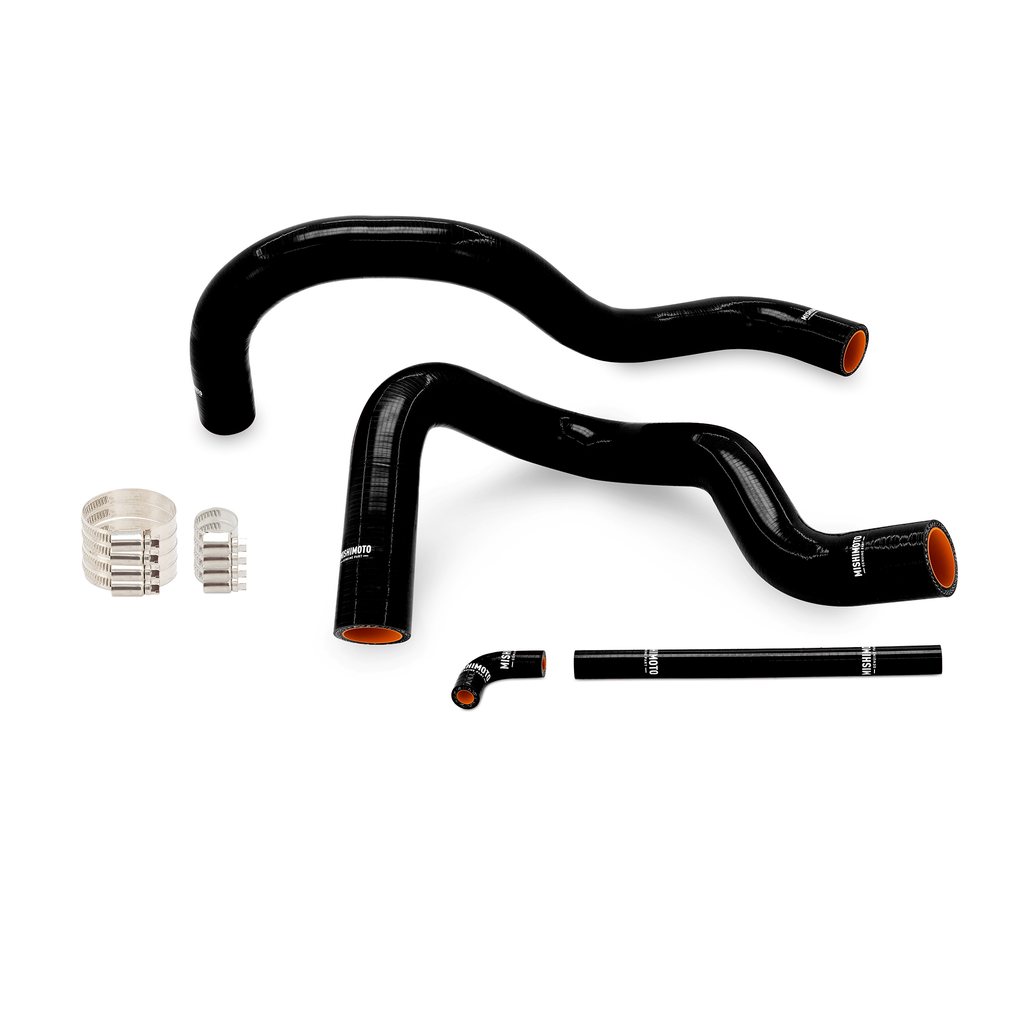 Mishimoto — Mishimoto 95-04 Toyota Tacoma 2.4L - 2.7L (4WD Auto Only) Silicone Coolant Hose Kit - Black
Coolant Hose Kit - view 6